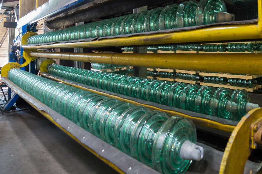 Polipar Glass Insulator assembly line Turkey  