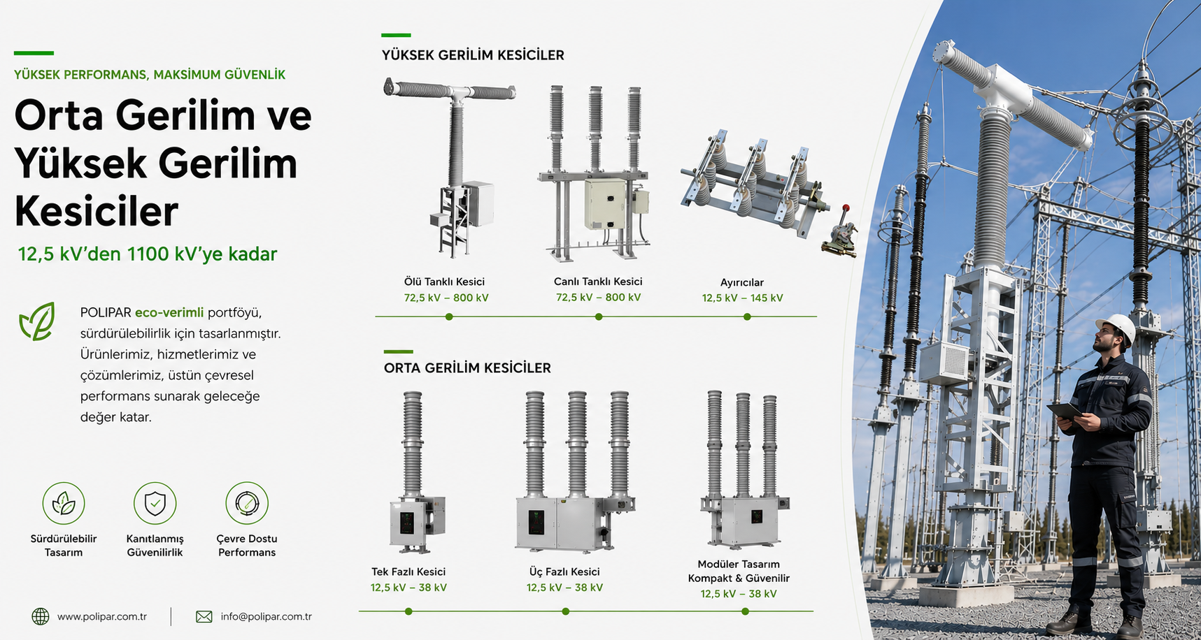 hv devrekesici seksiyoner orta ve yüksek gerilim devre kesici seksiyoner   ayrici  orta ve yüksek gerilim  24 kv  36 kv 42 kv  154 kv  420 kv  220 kv  